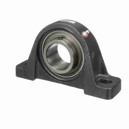 BROWNING Mounted Cast Iron Two Bolt Pillow Block Ball Bearing, VPS-128 VPS-128